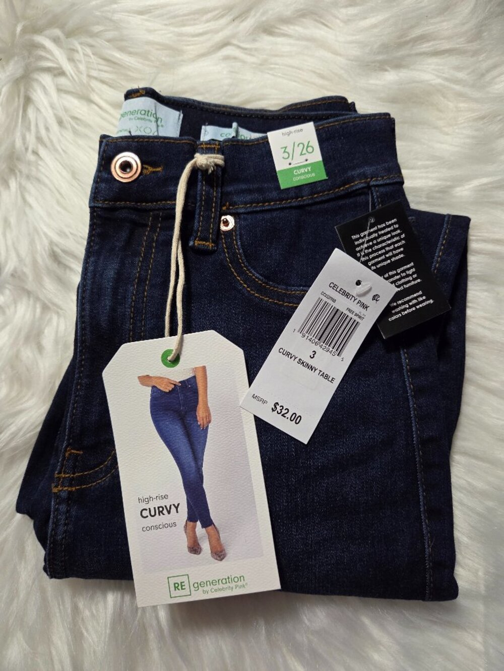 Celebrity Pink High Rise Curvy Jeans